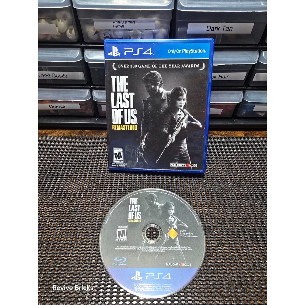 The Last of Us Remastered (PlayStation 4, PS4, 2014) Game Of The Year‎ Tested